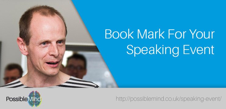 Book Mark For Your Speaking Event